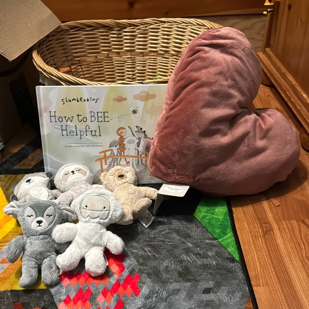 NWT Slumberkins how to be helpful set